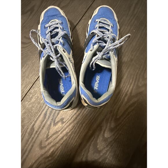 Teva Amphibious Hiking Shoes Men’s 12 Blue Black Reflective - Picture 4 of 13